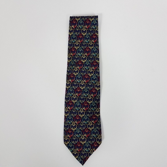 Dior Other - Christian Dior Men's Vintage Silk Pattern Tie